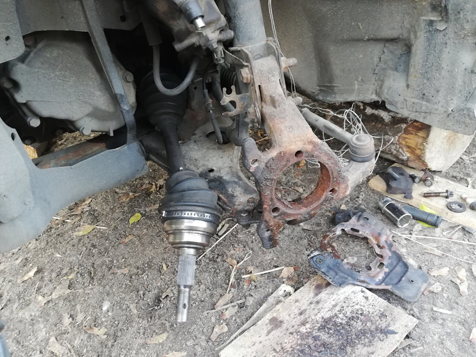 Заменил ступицу переднюю — Opel Astra G, 2,2 л, 2003 года | запчасти ...