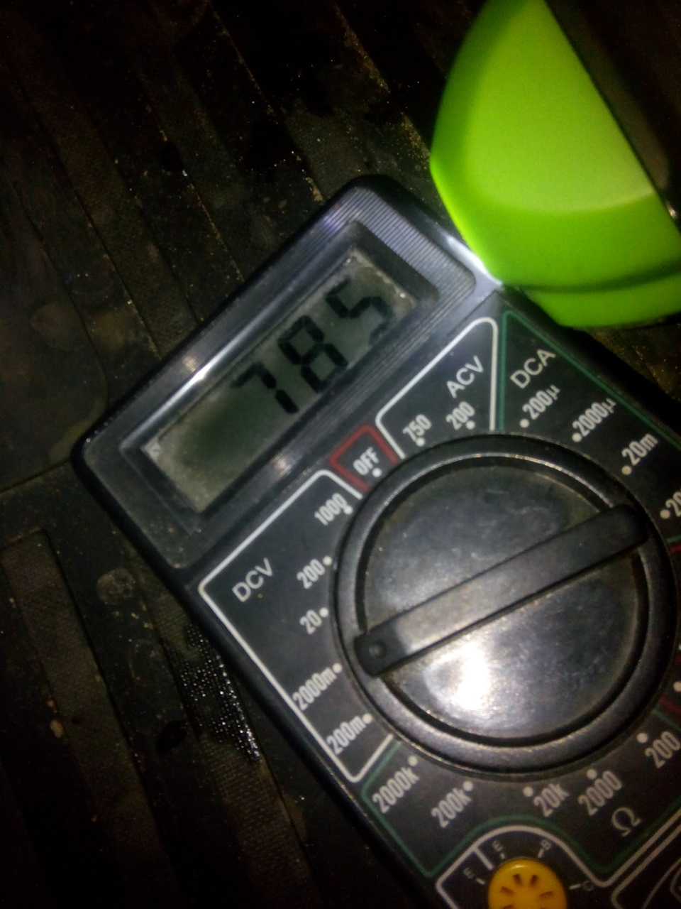 напряжение 0,785… что больше нужного диапазона — УАЗ Patriot