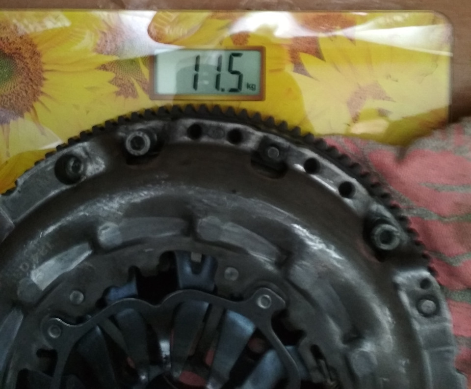 Замена двухмассового маховика на облегчённый одномассовый с усиленной ...