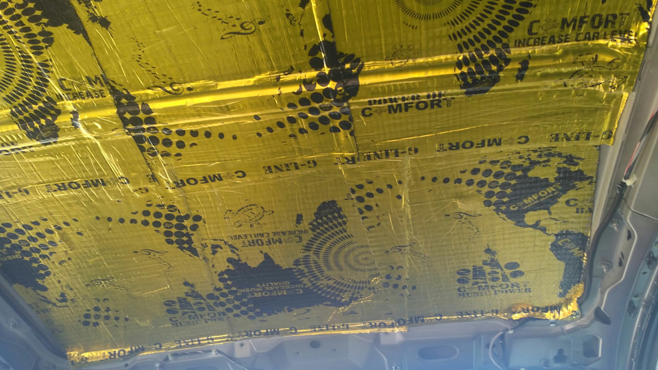 Установка шумоизоляции — DRIVE2