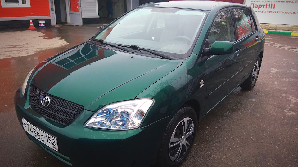 Немного о королле — Toyota Corolla (120), 1,6 л, 2002 года | наблюдение ...