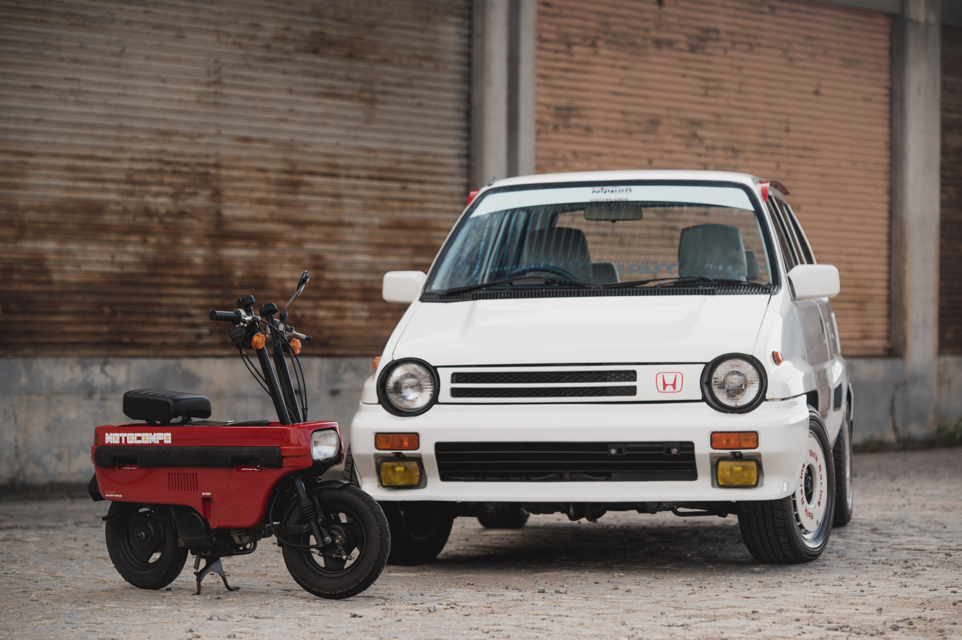 Honda City Turbo II со скутером Motocompo – Японский ответ вызовам большого  города! — «История автомобилестроения» на DRIVE2