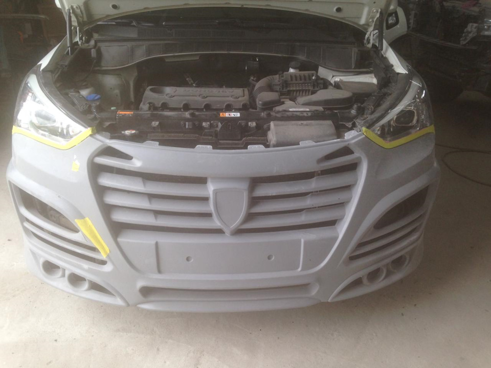 Неприятности сподвигшие на тюнинг — Hyundai Santa Fe (3G), 2,4 л, 2012 ...