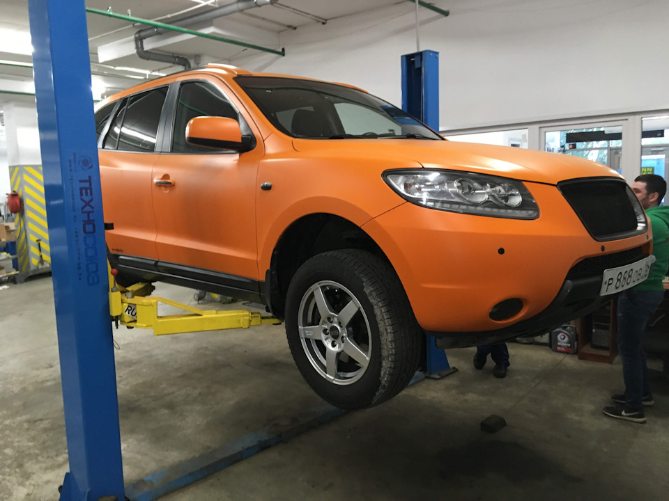 Photo from the logbook Hyundai Santa Fe (2G)