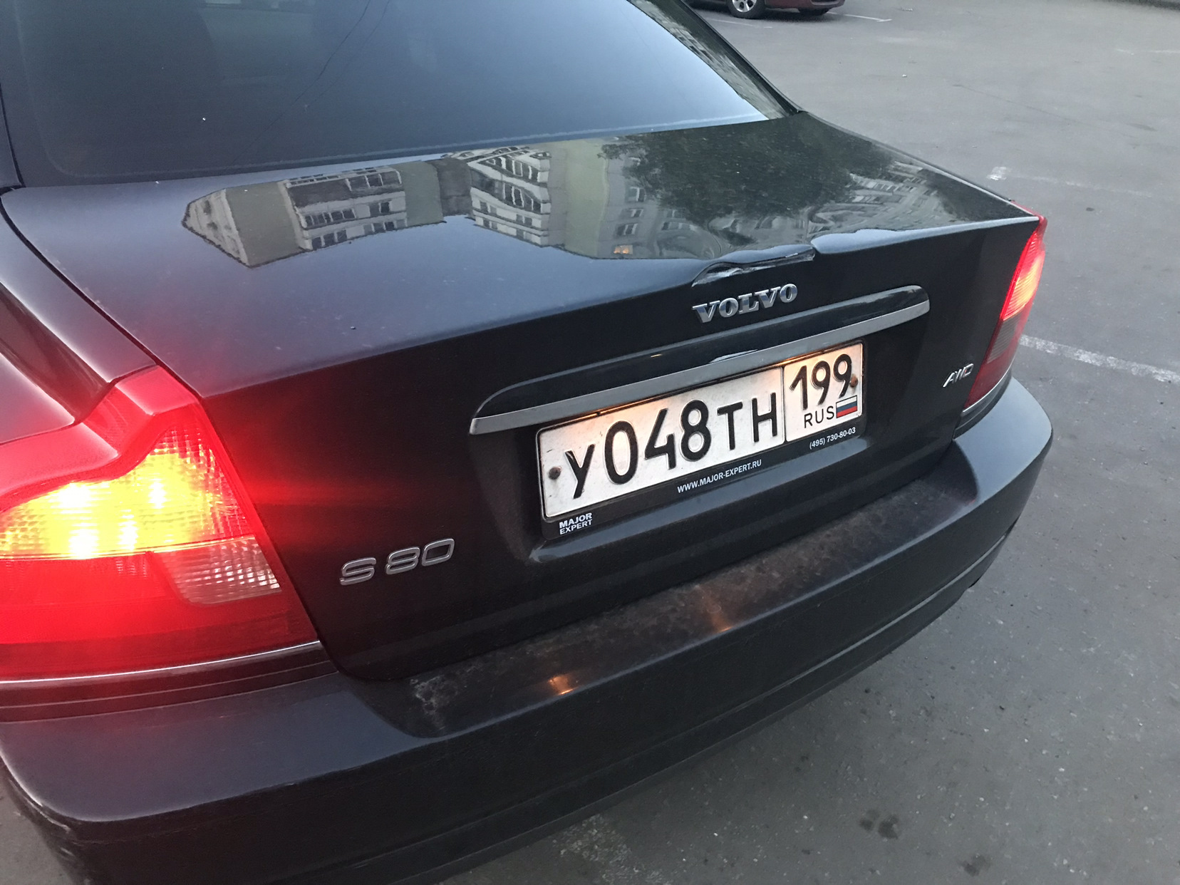 постоянно царапают машину во дворе, а теперь еще и багажник — Volvo S80  (1G), 2,5 л, 2004 года | кузовной ремонт | DRIVE2