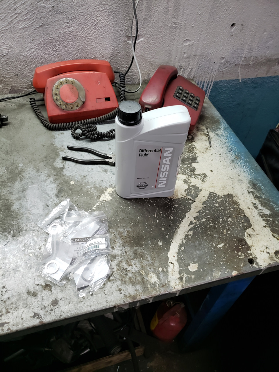 Замена масла в раздаточной коробке и в дифференциале — Nissan Qashqai ...