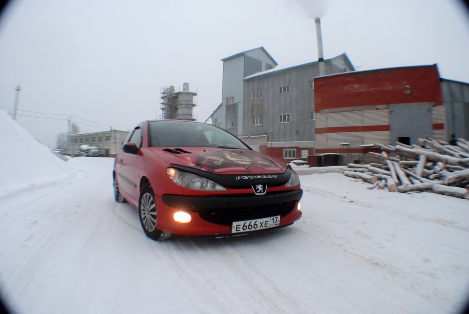 И вот… — Peugeot 206, 1,4 л, 2001 года | фотография | DRIVE2
