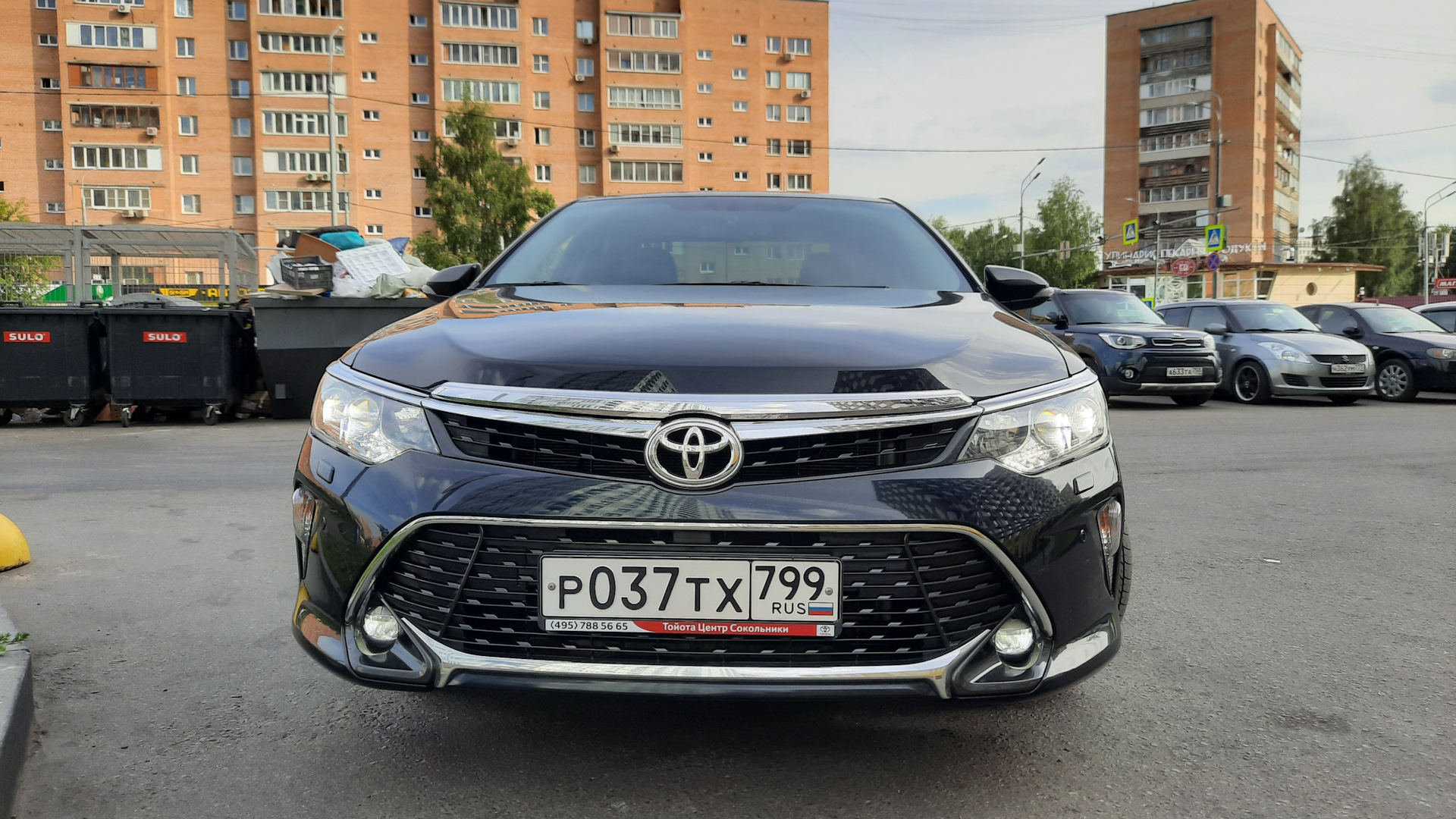 Toyota Camry (XV50) 2.5 бензиновый 2017 | Акула на DRIVE2