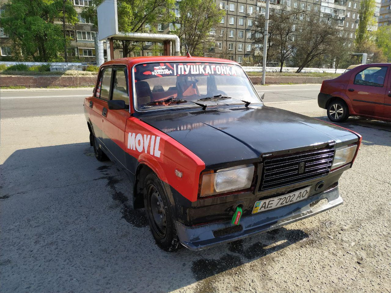 Фото боевого раскраса — Lada 2107, 1,5 л, 1984 года | фотография | DRIVE2