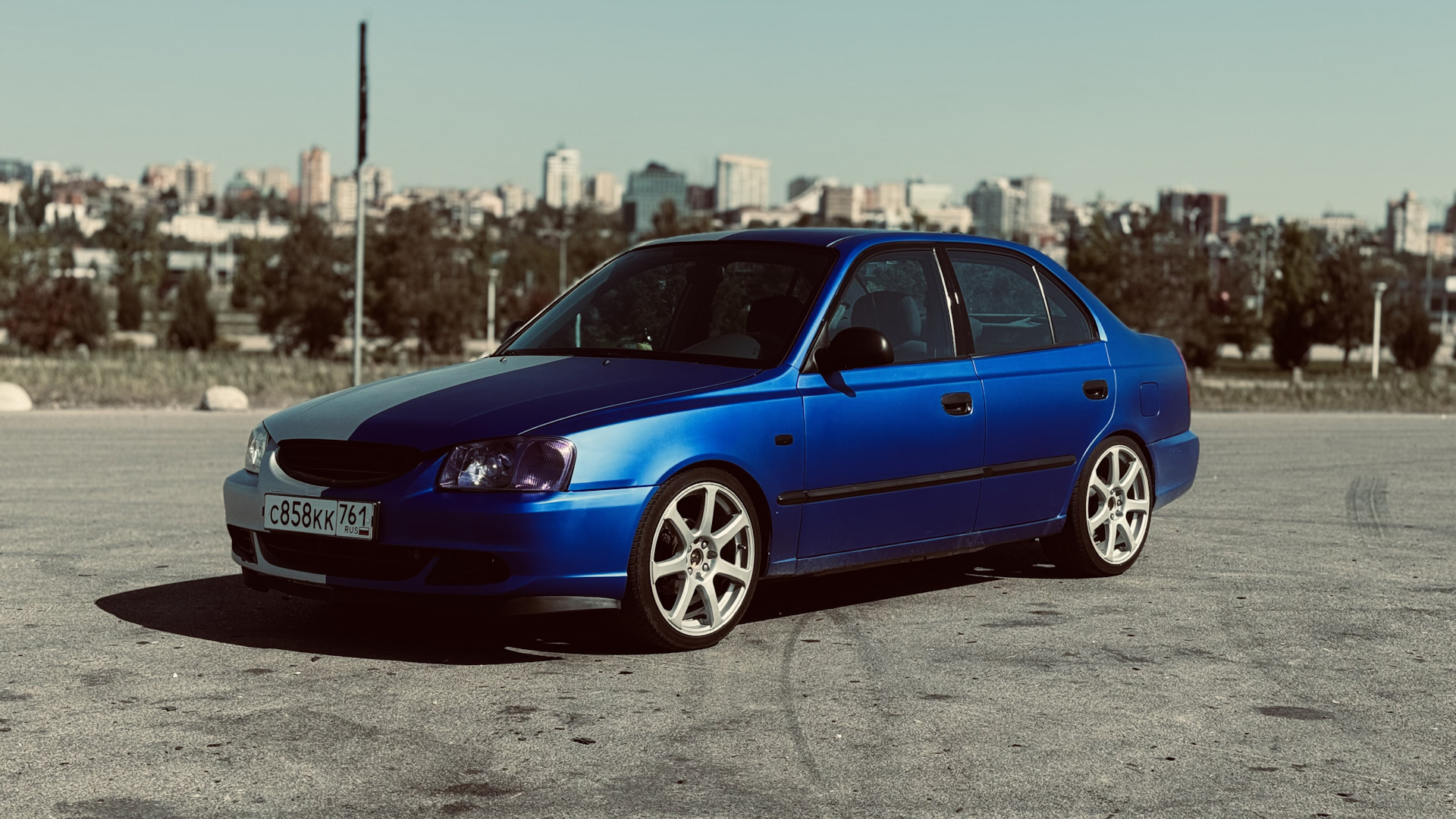 Продажа Hyundai Accent (2G) 2003 (бензин, МКПП) — с историей обслуживания —  DRIVE2.RU