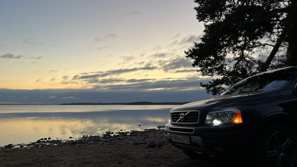 шиномонтаж "на колесах", продолжение — Volvo XC90 (1G), 2,4 л, 2008 ...