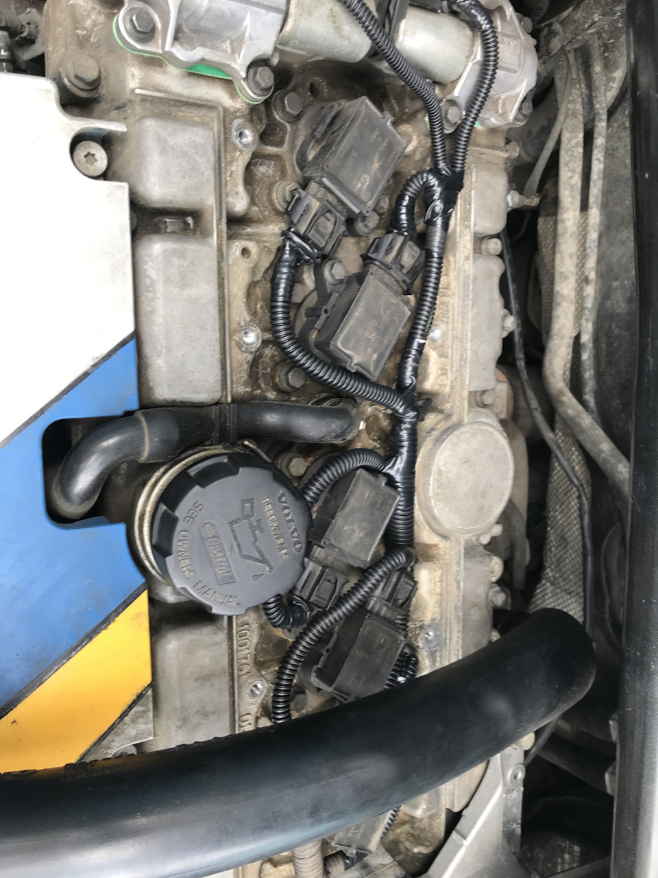 Замена с/б передних рычагов, новые гофры косы — Volvo S60 (1G), 2,5 л ...