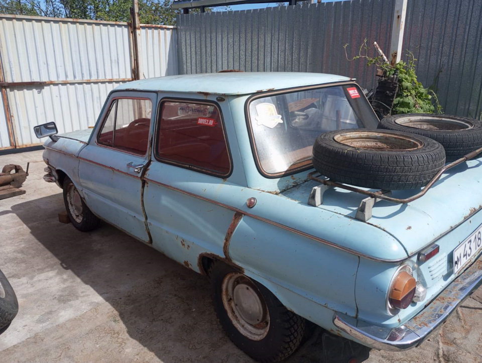 Гранд Туризмо готов))) — ЗАЗ 968, 1,2 л, 1975 года | другое | DRIVE2