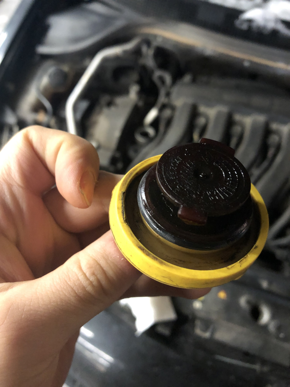 Замена резинки уплотнителя на маслозаевной крышке — Renault Megane II ...