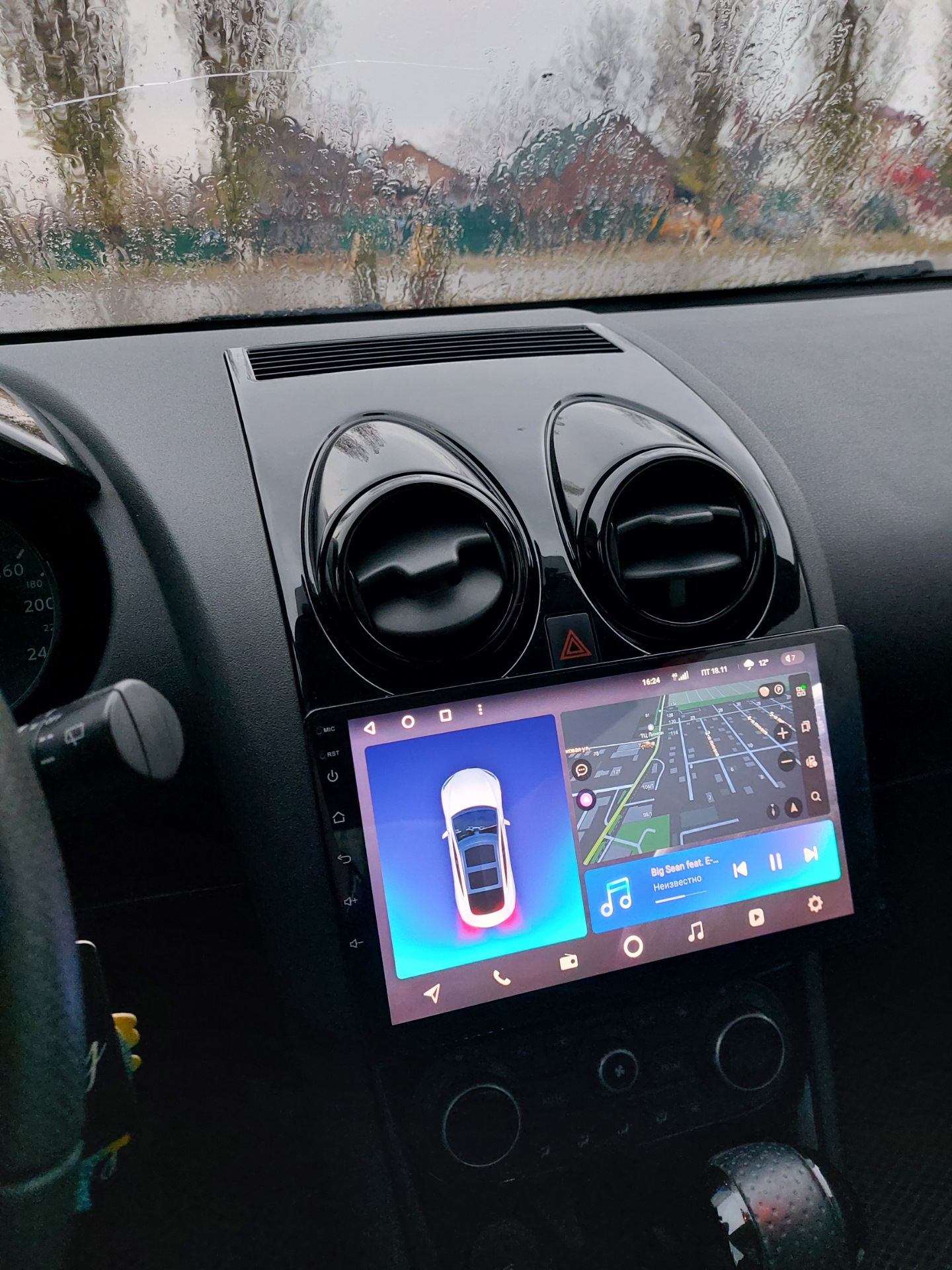 Установка Teyes CC2 Plus 4/64 — Nissan Qashqai (1G), 2 л, 2007 года ...