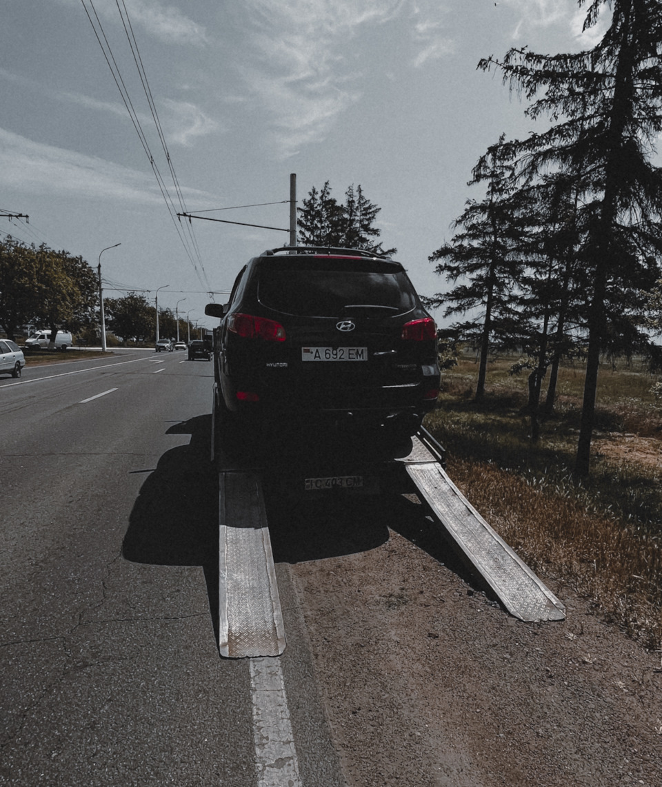 Фото в бортжурнале Hyundai Santa Fe (2G)