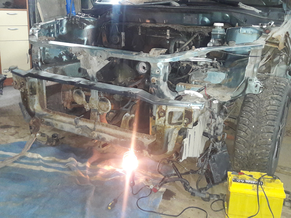 И начался разбор для подготовки к пересадке сердца — Mitsubishi Lancer IX