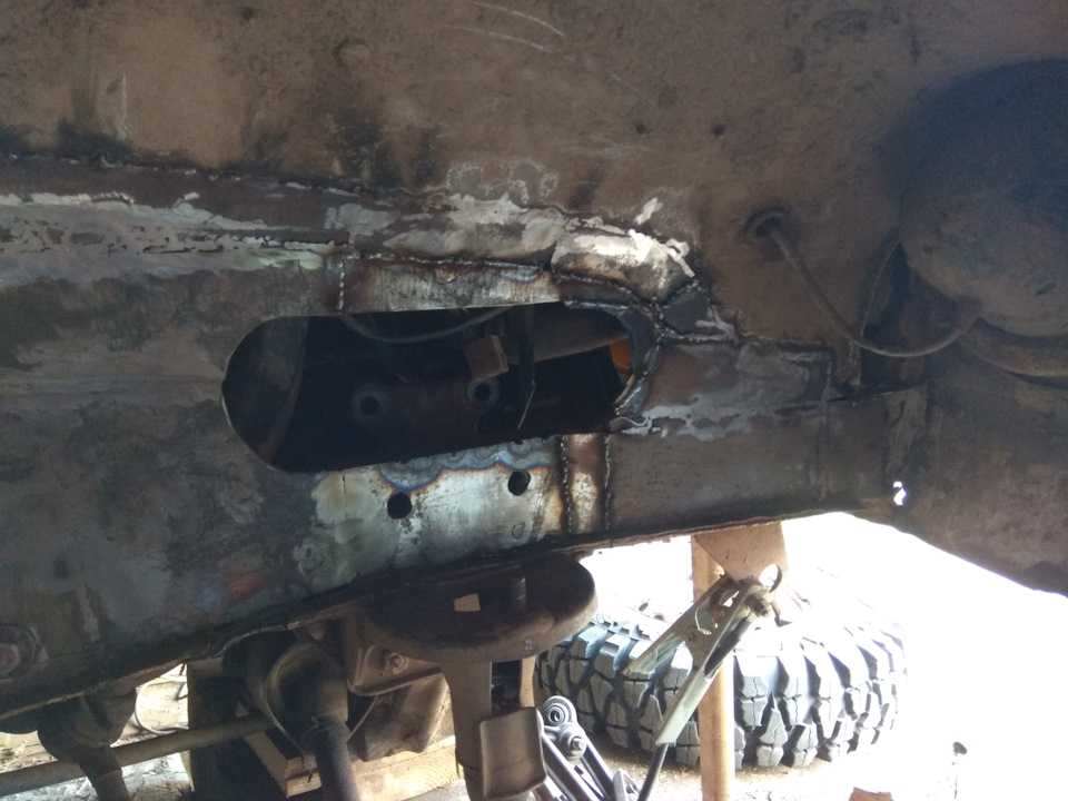 Ремонт лонжеронов ч.2 — Lada 4x4 3D, 1,6 л, 1988 года | кузовной ремонт ...