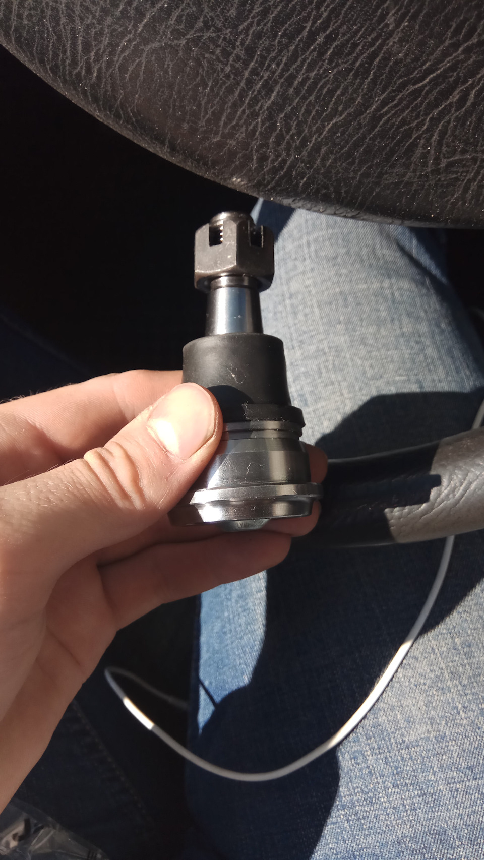 Замена шаровых — Nissan Almera I (N15), 1,6 л, 1995 года | своими ...