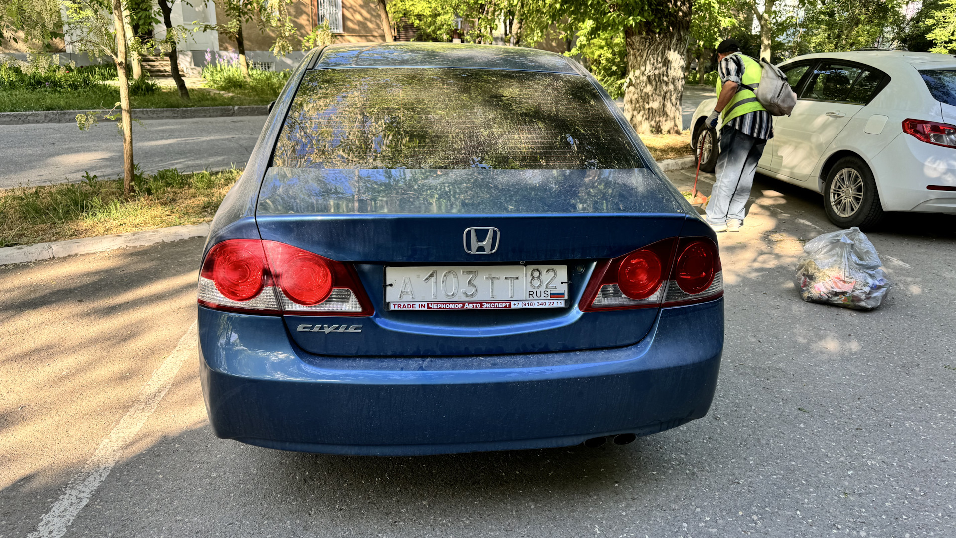 Honda Civic 4D (8G) 1.8 бензиновый 2008 | Blur на DRIVE2