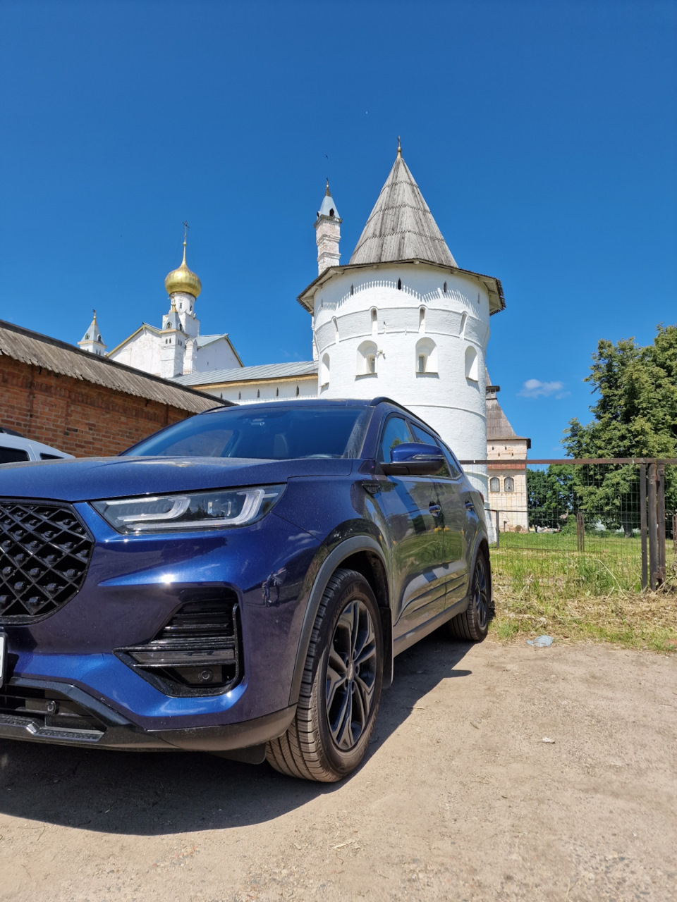 Стоянка — Chery Tiggo 8 Pro