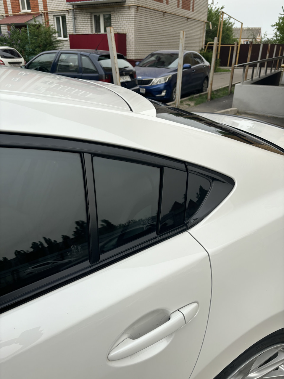 Накладки на двери Рестайлинг — Mazda 6 (3G) GJ, 2 л, 2014 года ...