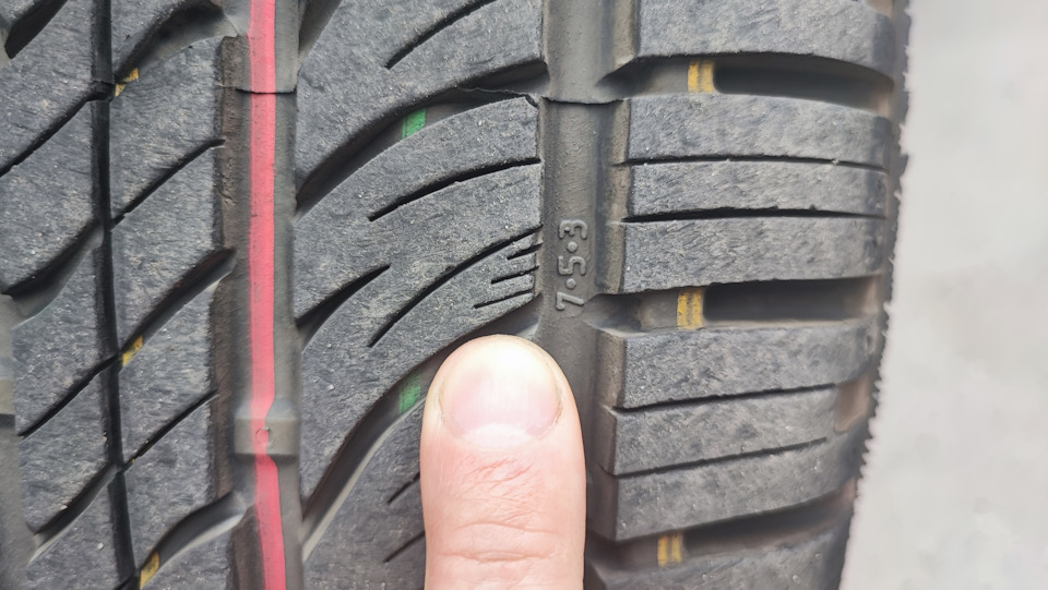 Обнаружил метки износа на шинах — Haval H2, 1,5 л, 2019 года | шины ...