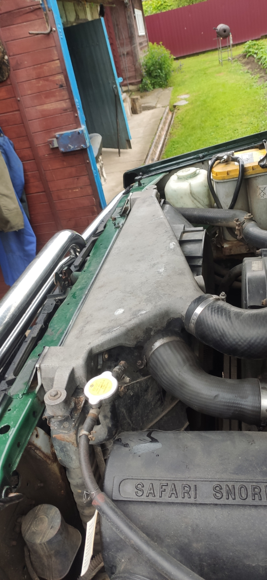 Интеркулер Патрол y60 2.8 — Nissan Patrol GR I (Y60), 2,8 л, 1989 года ...