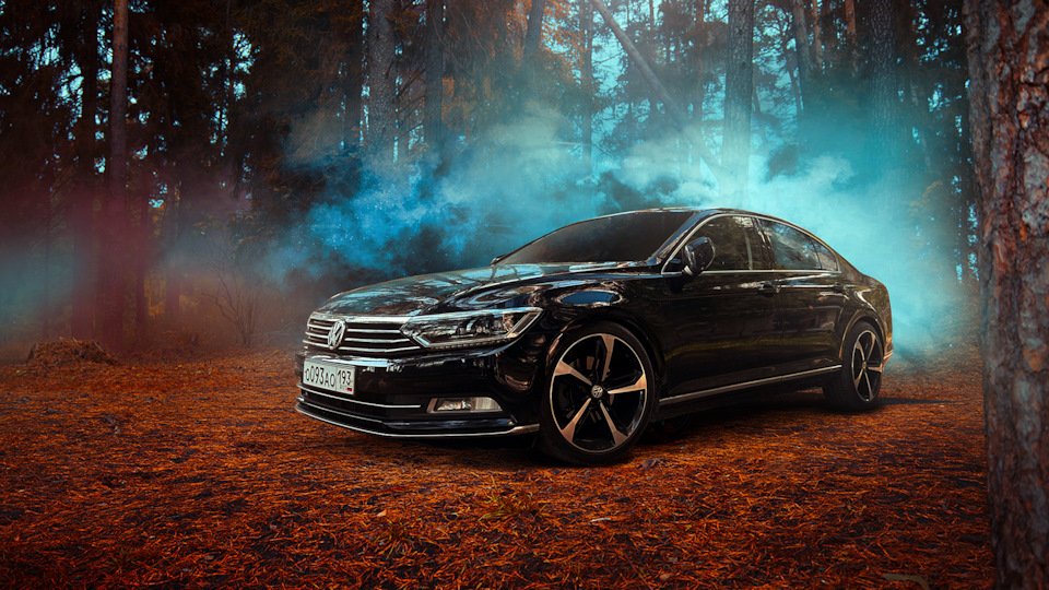 Volkswagen Passat Чёрный Плащ   B🎱