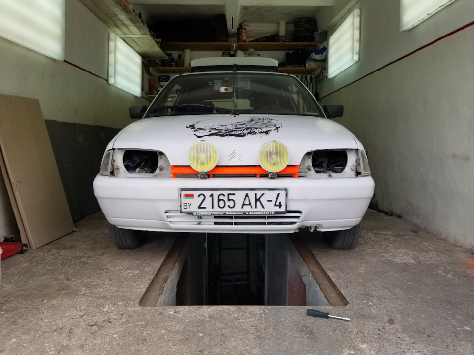 *178. Фары противотуманные! Ралли я еду сралли. — Citroen AX, 1 л, 1995 ...