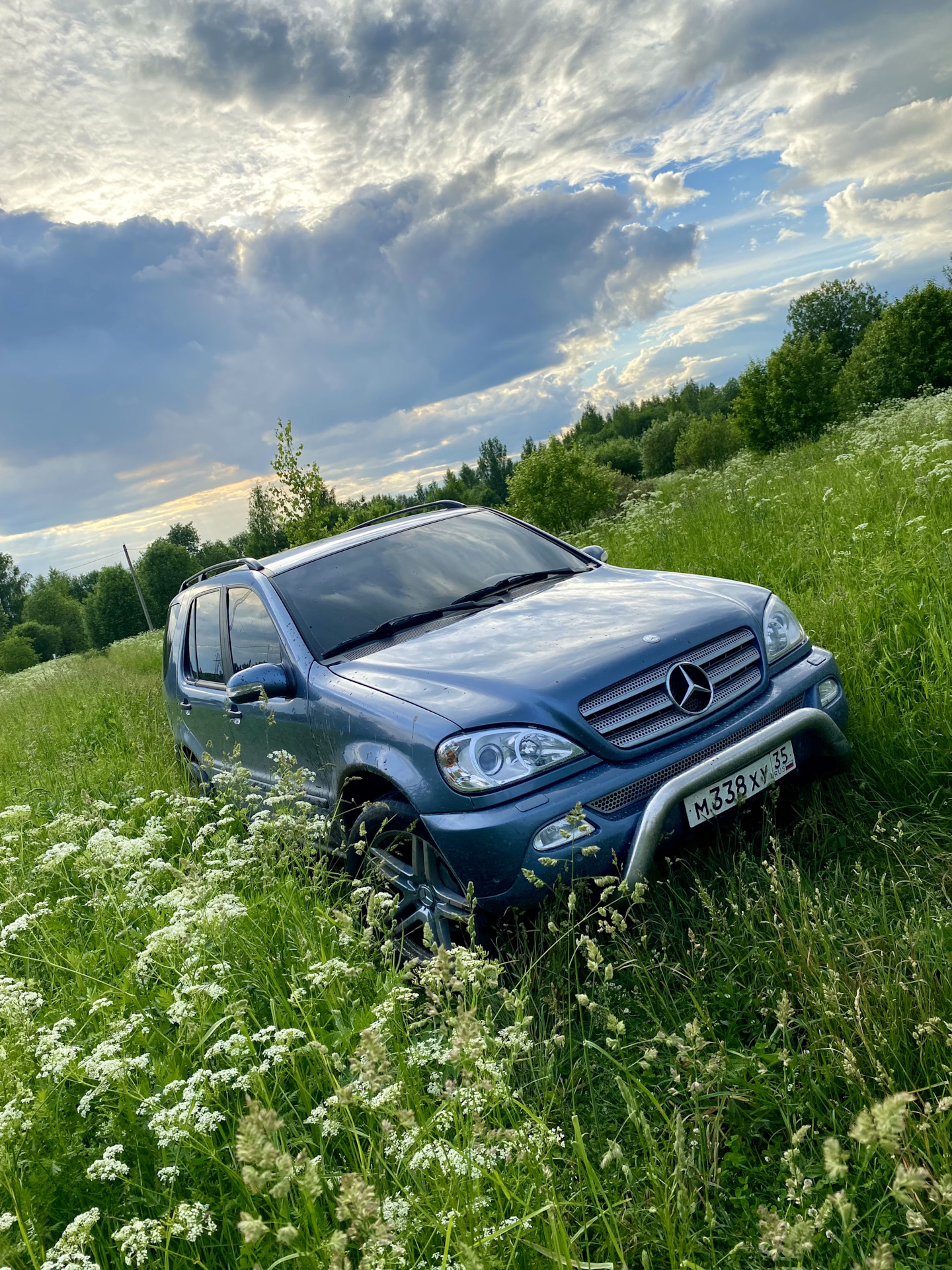 Трубы для грязных штанов😂 — Mercedes-Benz M-Class (W163), 3,7 л, 2004 ...