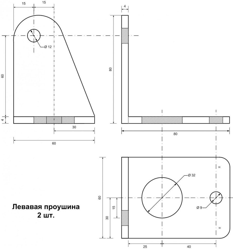 Фальшпол в багажник кайрон чертежи