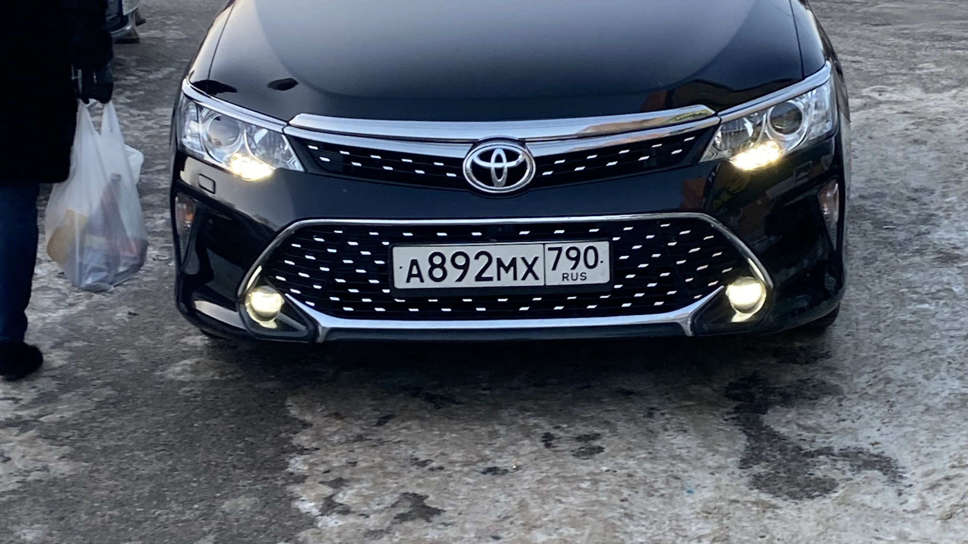 Toyota Camry (XV50) 2.5 бензиновый 2017 | Чертолет на DRIVE2