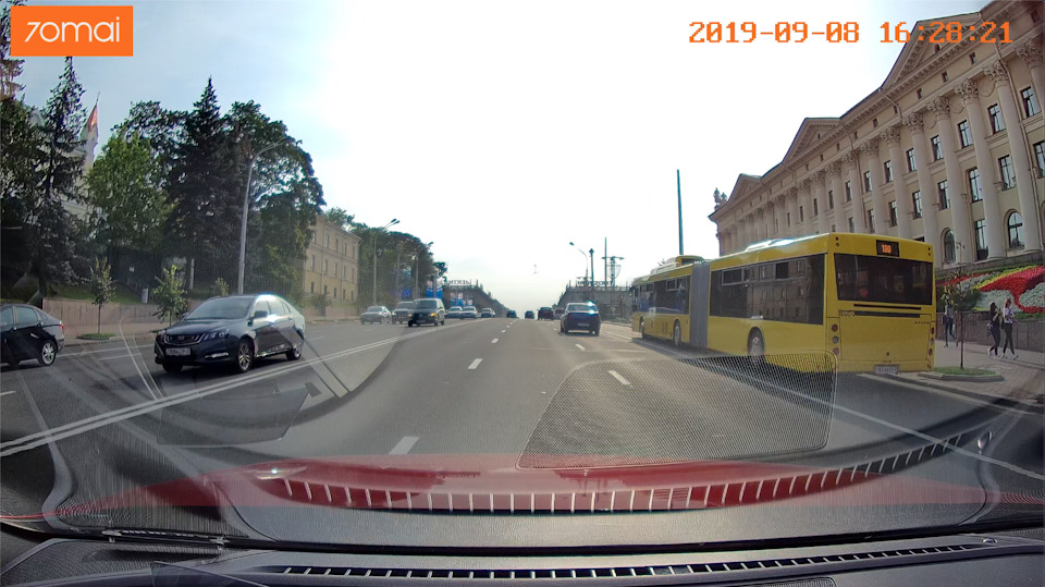 70mai dash cam pro наблюдение за припаркованным авто