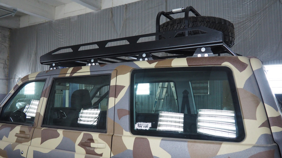 БАГАЖНИК ЭКСПЕДИЦИОННЫЙ АВС-ДИЗАЙН НА КРЫШУ UAZ ПАТРИОТ 2005- (БЕЗ ...