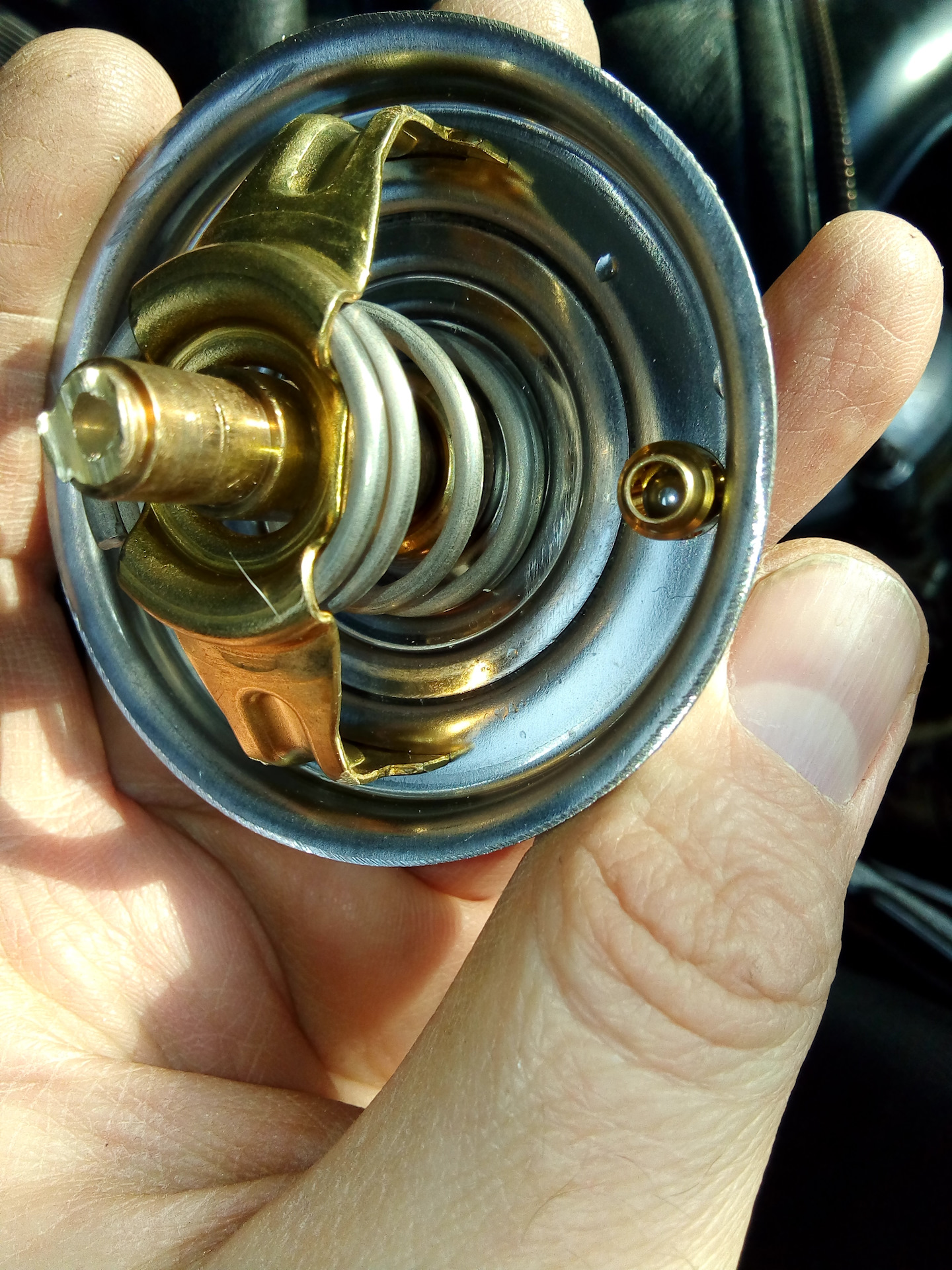 Термостат вахлер 4078.87D, те же грабли — УАЗ 3909, 2,5 л, 2001 года ...