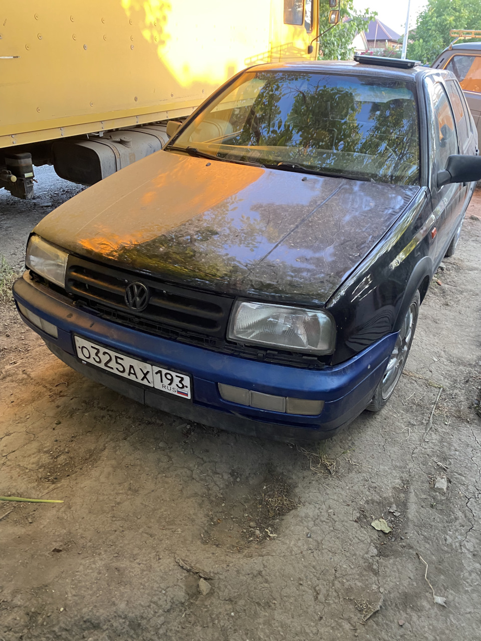 Новый* старый бампер с синьки — Volkswagen Vento, 2,8 л, 1995 года | своими  руками | DRIVE2