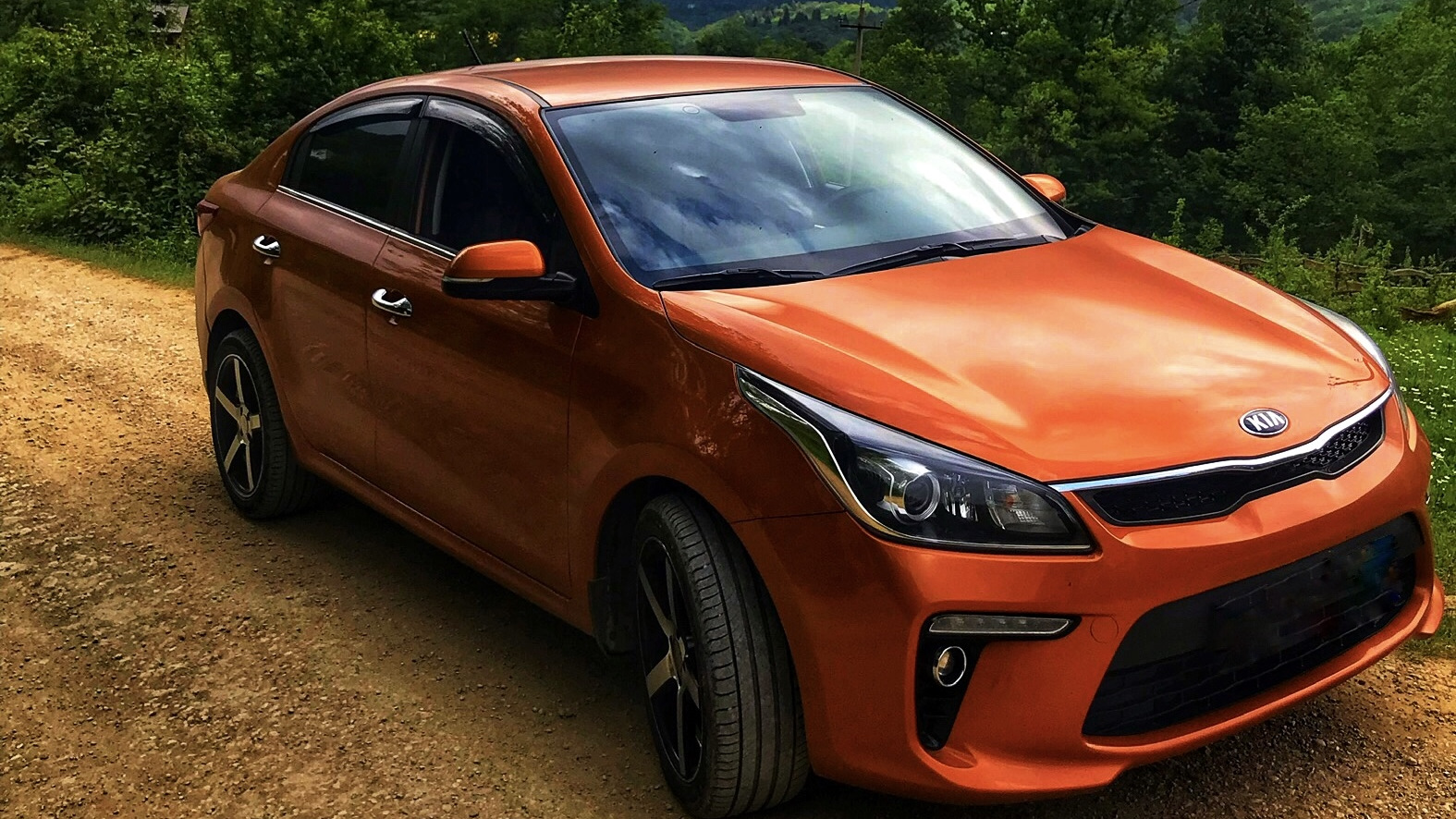 KIA Rio (4G) 1.6 бензиновый 2017 | «Тыковка» на DRIVE2