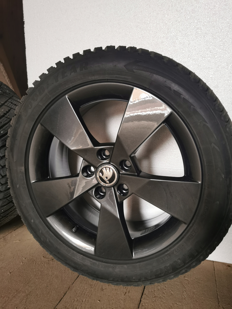 Порошковая окраска колесных дисков DENOM — Skoda Octavia A7 Mk3, 1,8 л ...