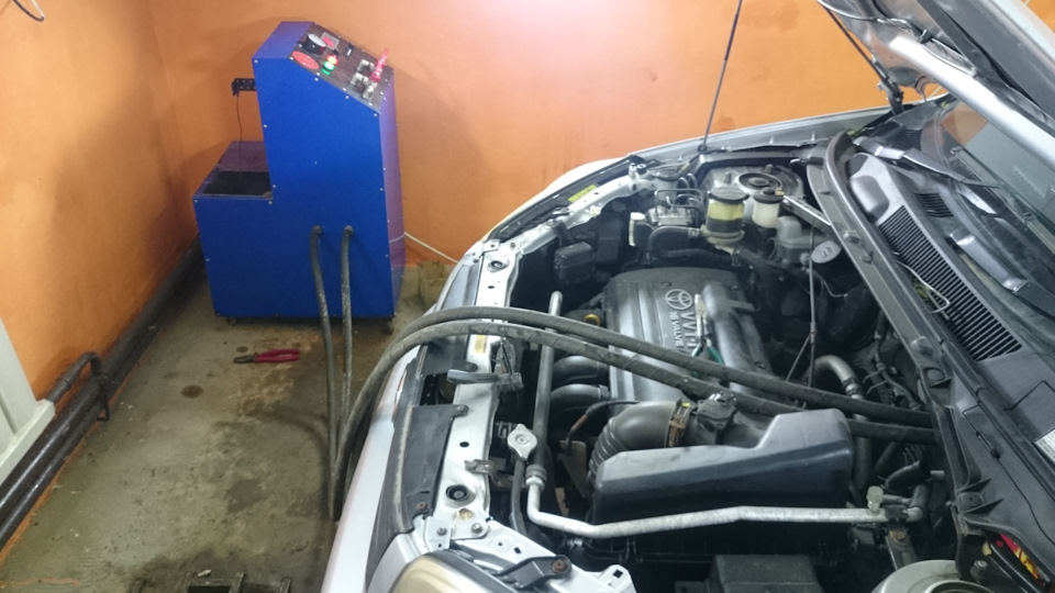 Промывка печки без снятия — Toyota RAV4 (II), 1,8 л, 2003 года | визит ...