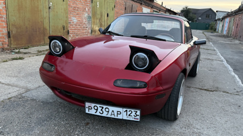 Первый запуск — Mazda MX-5 (NA), 1,6 л, 1992 года | своими руками