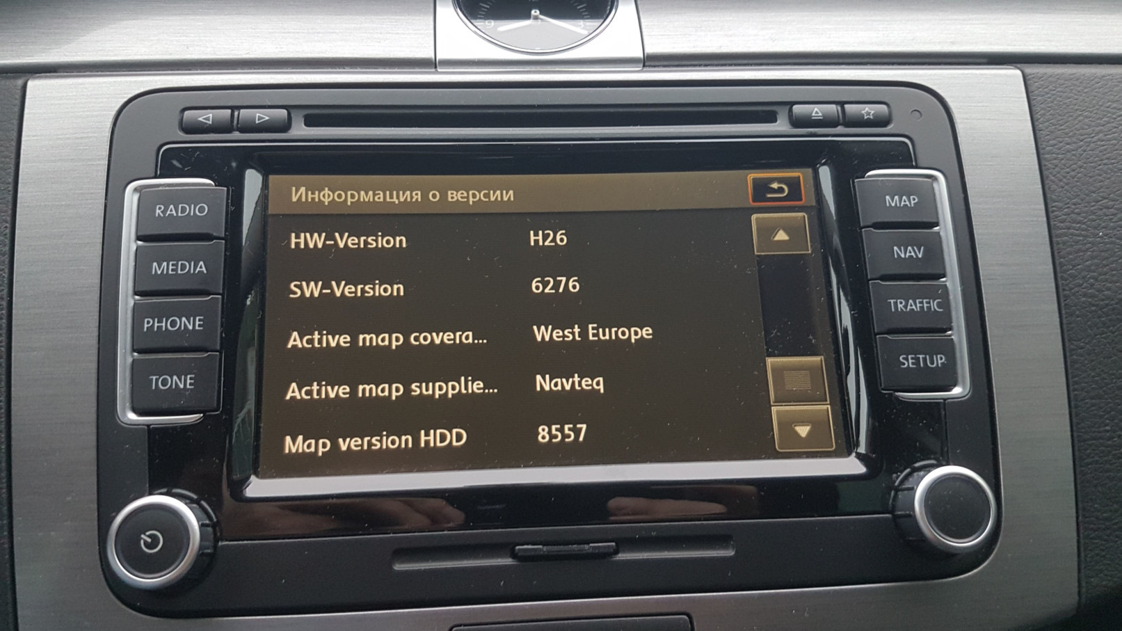 rns 510 vw tiguan