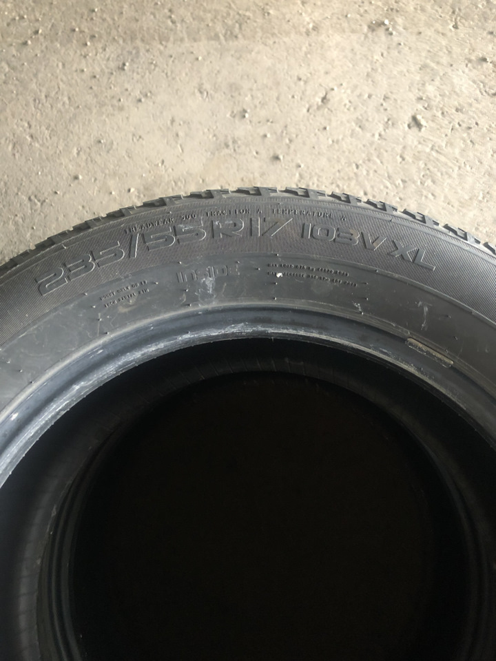 Шины летние Nokian 235/55 R17 на Audi A7 Sportback (1G), Audi A8 (D3 ...