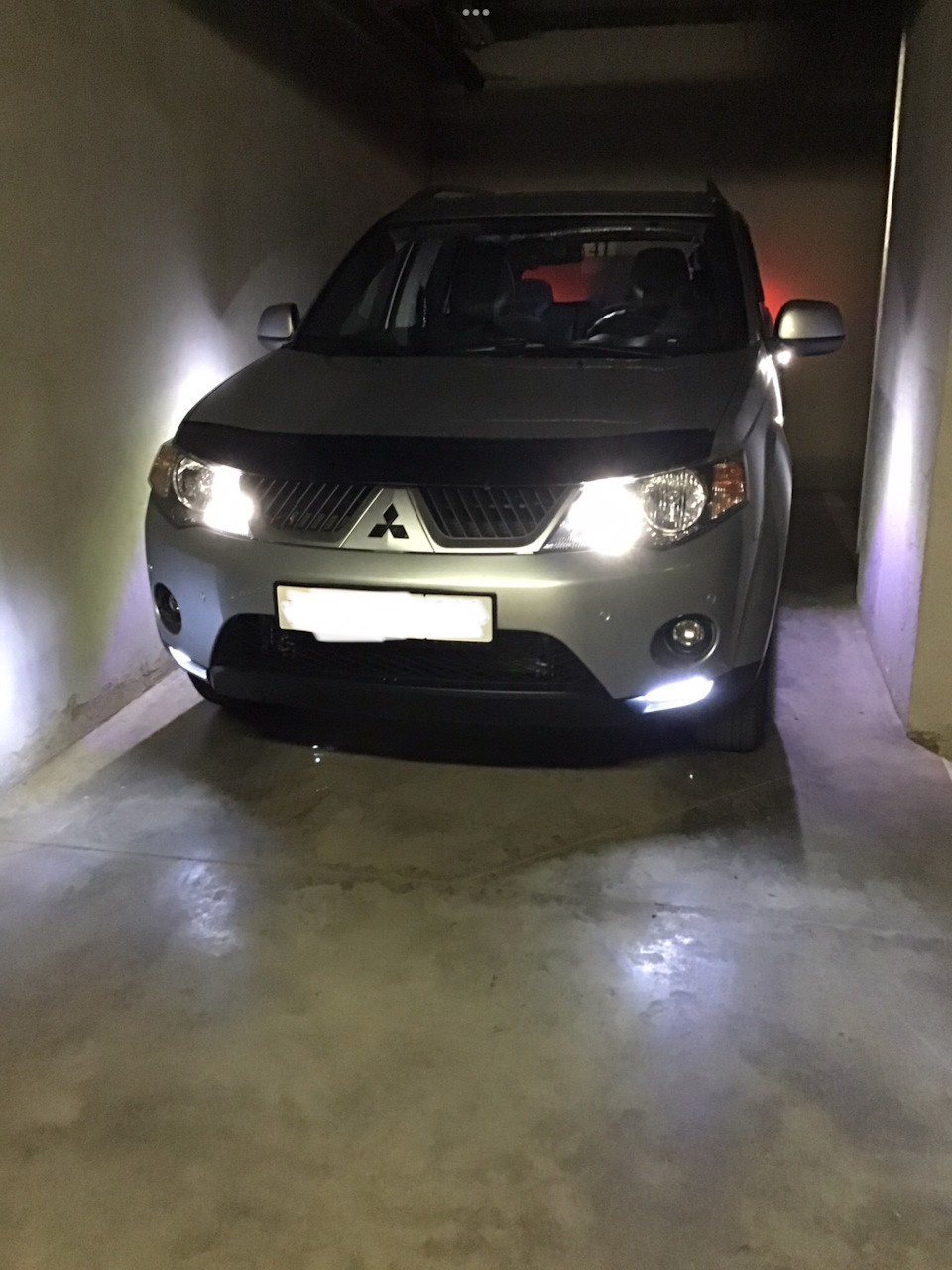 Пост благодарности московским соклубникам + установка дефлектора капота ...