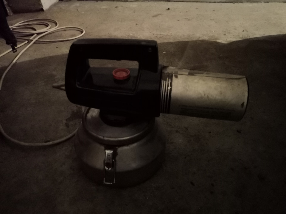 Обработка сухим туманом — Toyota Land Cruiser Prado 120-series, 4 л ...