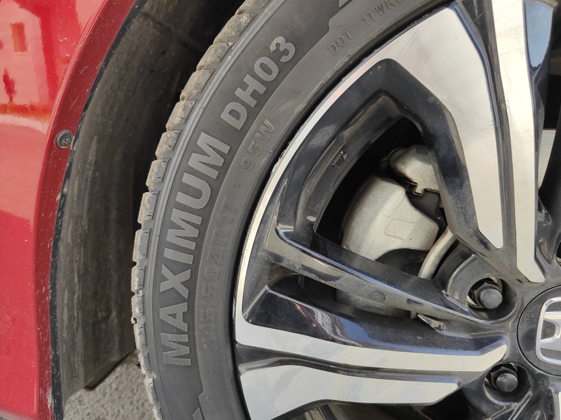 Doublestar DH03, отзыв о летних шинах — Honda Civic 4D (10G), 1,5 л ...