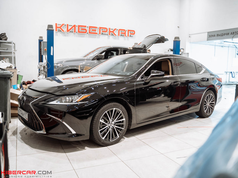 Lexus ES: монтаж электропривода для багажника — KiberCar (Киберкар) на ...