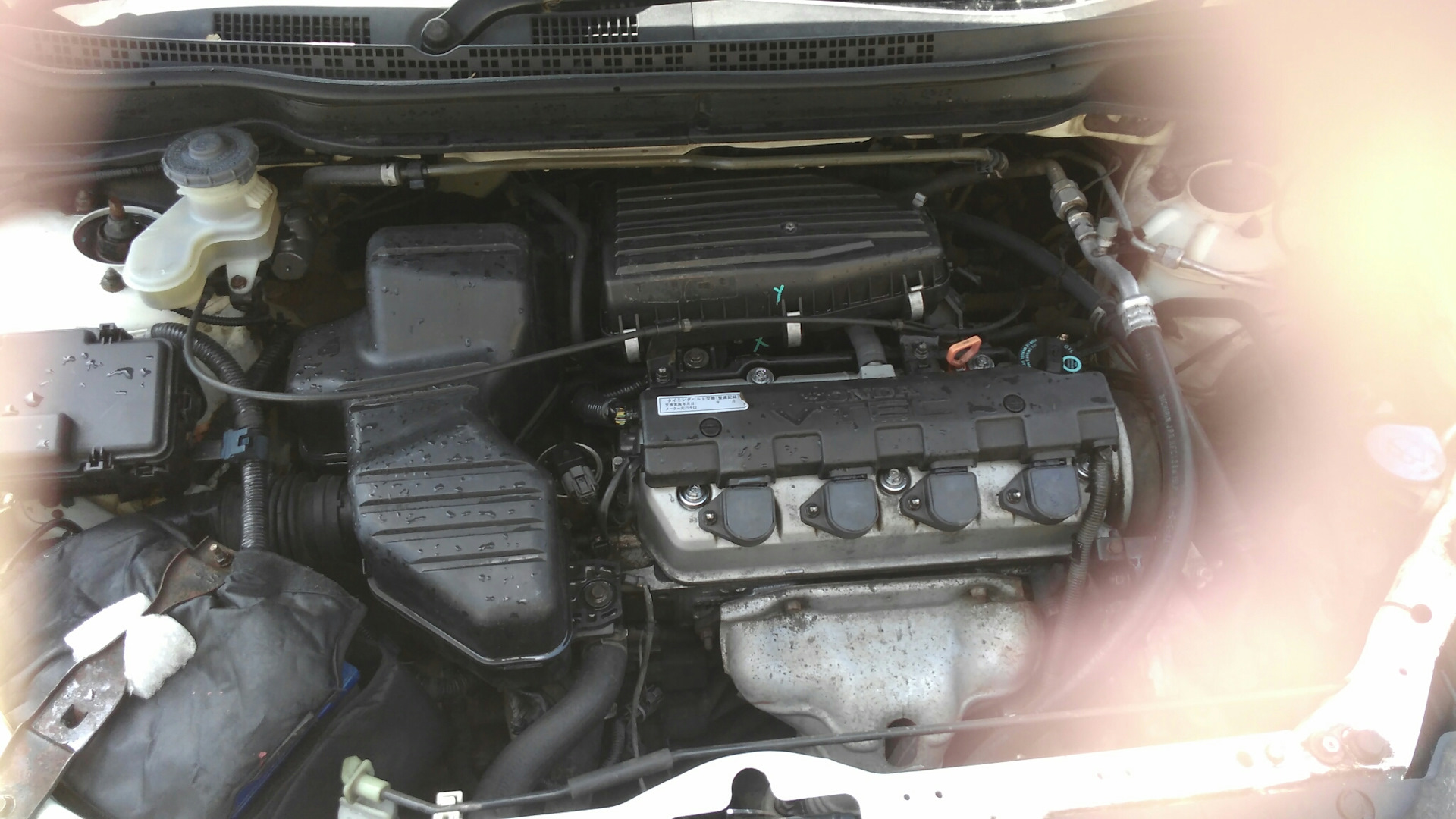 Химчистка авто после кузовного ремонта. — Honda Stream (RN), 1,7 л ...