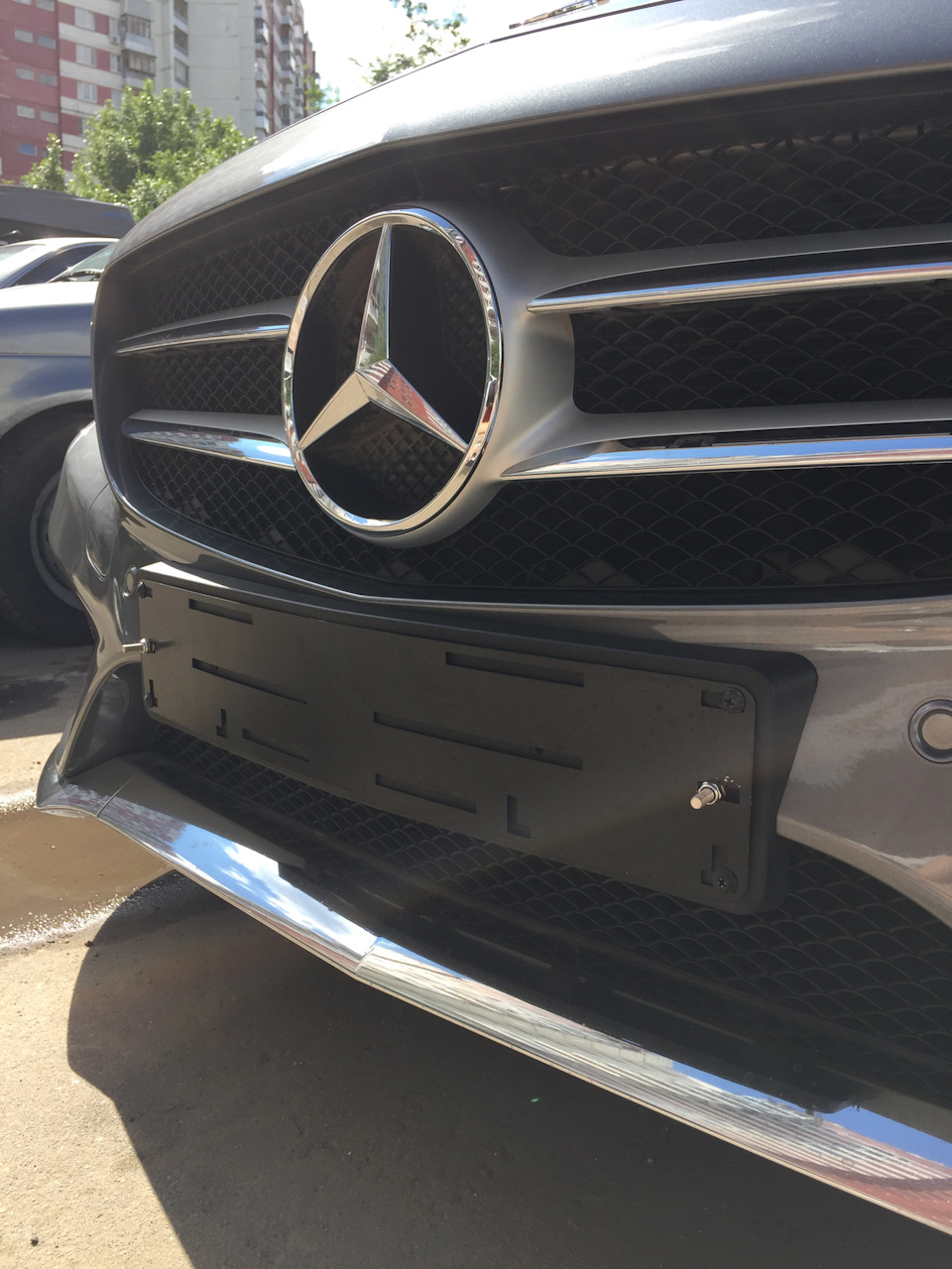 Рамки из гаража ФСО. Welcome) — Mercedes-Benz C-Class (W205), 2 л, 2017 ...