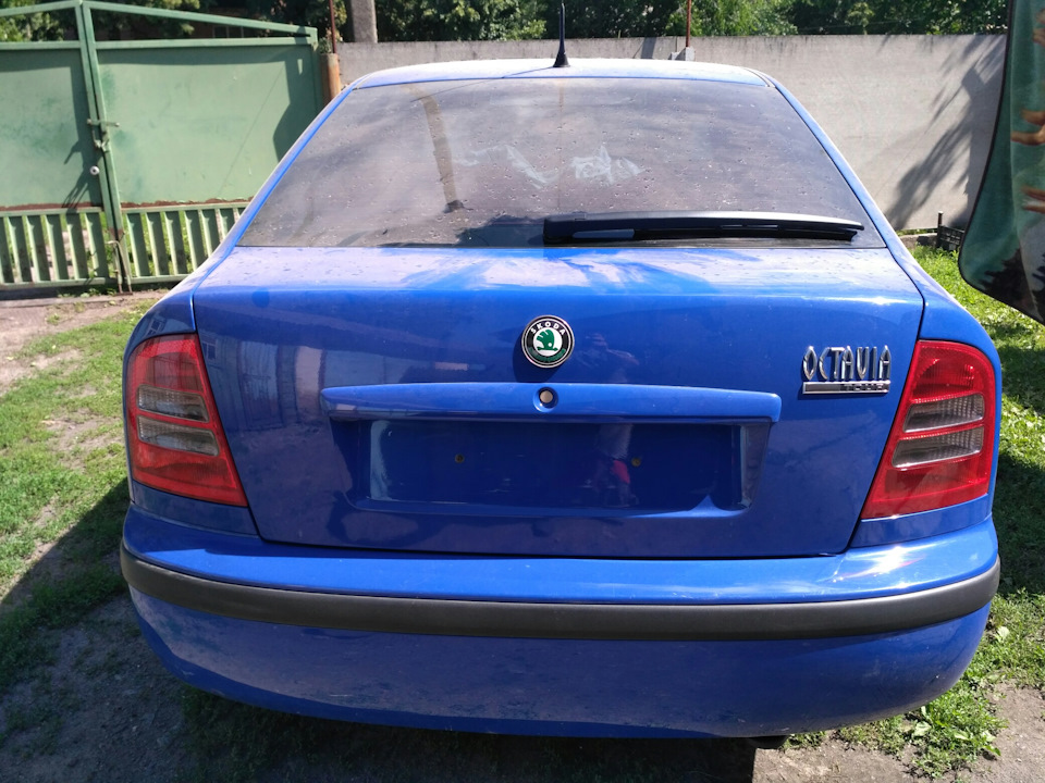 Skoda octavia задний